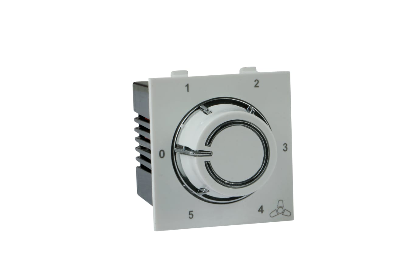 Square Black & White Fan Regulator